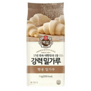 강력 밀가루 1KG 씨제이, 1개