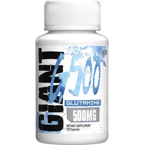 자이언트스포츠 G500 글루타민 500mg 캡슐, 1개, 120정