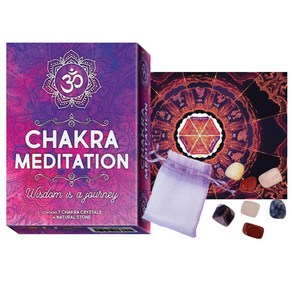 차크라 명상 크리스탈 오라클카드 Chakra Meditation