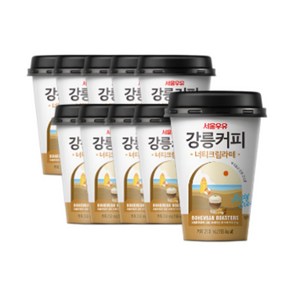 서울우유 강릉커피 너티크림라떼 250ml x 10개