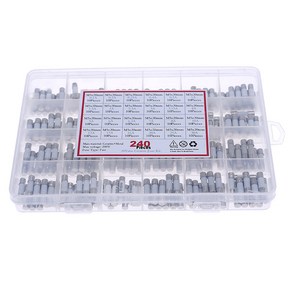 고속 블로우 세라믹 퓨즈 250V 0 1A 25A 5A 2A 2 3A 3 15A 4A 6A 6 8A 10A 16A 20A 30A 5 20mm, 3.15A x 10pcs, 10개