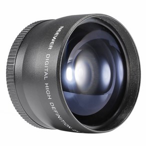 캐논 니콘 소니 펜탁스 18-55mm에 58mm 2X 망원 렌즈 텔레 컨버터