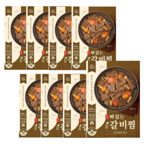 부자 뼈없는 갈비찜 500g (4kg), 4kg, 1개