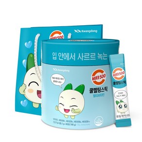 광동 비타500 쿨멜팅스틱 90포 + 전용 쇼핑백 증정, 180g, 1개