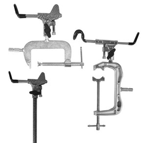 선상 받침대 세트 고정 클램프 낚시 거치대 카고 원투 (상세설명참조), 선택03.선상 클램프+시소 실버SET