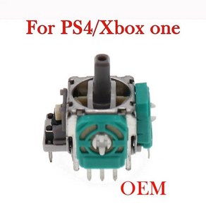 XOXNXEX PS4 3D 컨트롤러 조이스틱 축 아날로그 센서 모듈 Xbox One용 교체 1 개, 1개, 1) OEM, 3. OEM Fo PS4 Xbox One