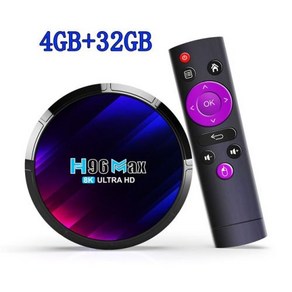 멀티미디어플레이어 안드로이드 셋톱 TV 박스 디코딩 및 재생 4K 비디오 지지대 24G 58G WiFi6 BT50 8K 24Fps H96MAX RK3528, Euopean Standad_4GB 32GB, 2) Ameican Standad  4GB 32GB, 1개