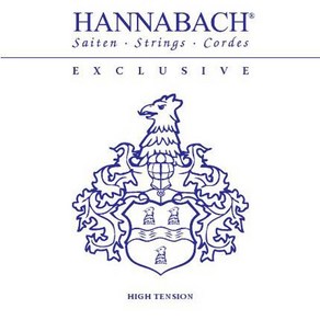 Hannabach - Exclusive High Tension / 클래식기타 스트링 (EXCLHT), *