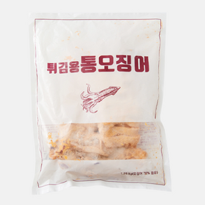 튀김용통오징어 1.25kg(250g x 5ea) 불꽃오징어튀김 스몰비어 맥주안주 마로푸드, 250g, 5개