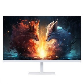 [크로스오버] 크로스오버 27FD100SW IPS FHD 100 화이트 무결점, 68cm