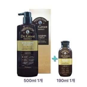 닥터그루트 시즌3 프로이펙트 탈모샴푸 500ml 1개 + 190ml 1개, 1세트, 690ml