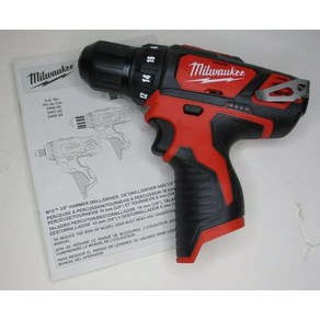 Milwaukee 밀워키 M12 12V 1cm 3 8인치 드릴 드라이버 2407 20 베어 공구만 포함 배터리 충전기 및 액세서리 미포함, Milwaukee 밀워키 M12 12V 1cm 3 8인