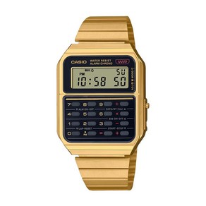 CA-500WEG-1A 카시오 CASIO 디지털 계산기 메탈시계