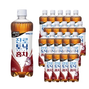 하이트진로 토닉워터홍차 600ml 20개, 홍차 제로_600ml