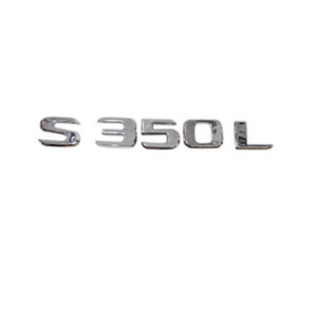 [주주파츠몰] 벤츠 S클래스 트렁크 레터링 엠블럼 S 580 560 680 450 600 63 AMG 4MATIC BITURBO 호환 용품, 엠블럼9. S350L