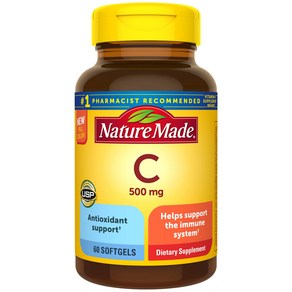 정품네이처메이드 Natue Made 비타민 C 500mg 캡슐 60정배송품질보증, 1개, 60정