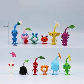 게임 피규어 액션 컬렉션 인형 당 올리마르 PIKMIN 모델 개 세트 12 캡틴 PIKMIN 애니메이션 개 장난감 PVC 6 생일 선물 피규어, 1개