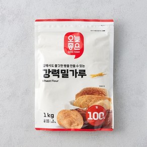 [ 소비기한 임박 25.01.28 ]오늘좋은 강력 밀가루 1Kg, 1개