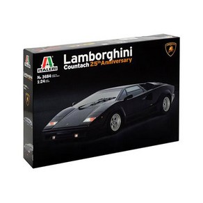 이타레리 프라모델자동차 [IT3684S] ITALERI 1:24 LAMBORGHINI COUNTACH 25th Anniv, 1개