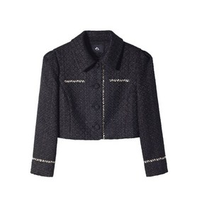 오앨 여성용 TWEED SHORT JACKET