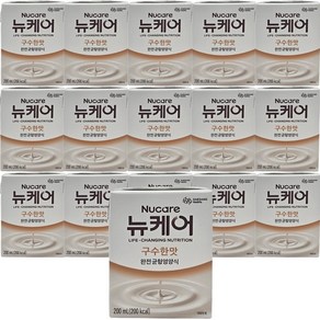 대상웰라이프 뉴케어 구수한맛 당뇨식, 200ml, 30개