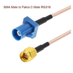 Fakra Z Male 플러그-SMA GPS 안테나 연장 케이블 RG316 Pigtail Jumper for VW Seat Benz Ford 15CM ~ 7M