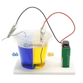 칸막이형 물의 전기분해키트(1인세트)산화환원