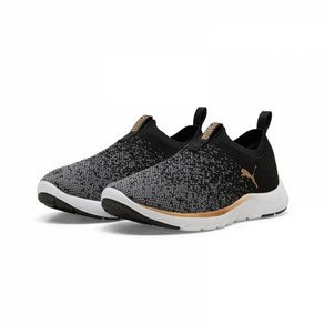 S마켓 NC고잔 PUMA SOFTRIDE REMI SLIP-ON KNI (30983401) 푸마 끈없이 신곳 벗기 편한 슬립온 스타일 운동화! 가벼움 소프트폼 쿠션 편안한 착화감!