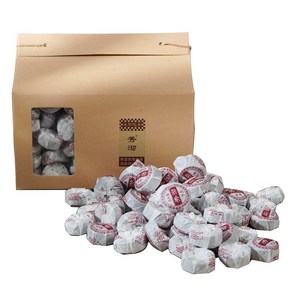 duomitu 찹쌀향보이차 운남성보이차 찹쌀보이차 진피 보이차 푸얼차 1kg, 찹쌀향 보이차 1KG, 1박스, 180개입
