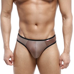 METROMALEWEAR [M2W] HALF-BIKINI THONG GOLD (7002-21)