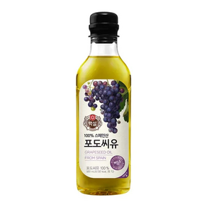 백설 포도씨유, 500ml, 3개