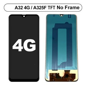 삼성 호환 갤럭시 A32 용 AMOLED 스크린 4G 5G LCD 디스플레이 터치 어셈블리 교체 A326 A325, 1개