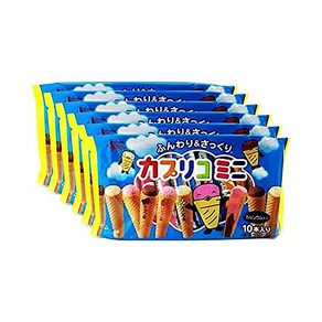 글리코 카프리코 미니 밀크 딸기 초코 10개입 X 6팩, 740g, 6개