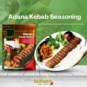 Halal Buhaa Adana Kebab Seasoning Mix Authentic Tukish Flavos 부하라 아다나 케밥 시즈닝 믹스 정통 터키의 맛, 5개, 90g