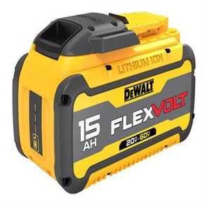 디월트 60V MAX (5.0Ah) / 20V MAX (15Ah) FLEXVOLT 프리미엄 배터리 DCB615