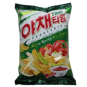 빙그레 야채타임 70g 식품 > 스낵/간식 스낵/시리얼 과자쿠키/비스킷/크래커 과자쿠키, 1개