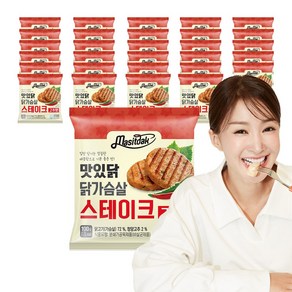 랭킹닭컴 맛있닭 닭가슴살 스테이크 고추맛, 100g, 30개, 100g