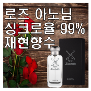 미라벨 로즈 아노님 향 오드퍼퓸, 1개, 30ml