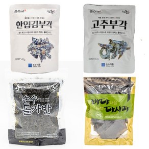 손수식품 한입 부각 고추부각 돌자반 조각 다시마, 20g, 1개