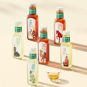 농부산천 동방수예 녹차 우룽차 자스민차, 1박스, 15병/박스  500ml/병