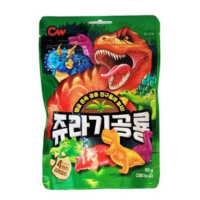 청우식품 쥬라기공룡, 8개, 80g