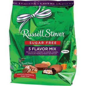 Russell Stove 초콜릿 러셀 스토버 무설탕 5가지 맛 믹스 17.85온스