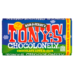 토니스 Tonys 초코론리 다크 밀크 브라우니 초콜릿 바, 180g, 1개