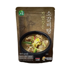 선봉 자연깃든 소갈비탕, 1개, 600g