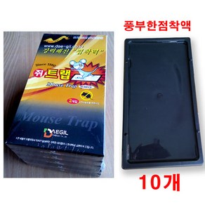 노런쥐트랩 HACCP GMP공장 구서터널 설치용 쥐끈끈이 쥐트랩 5박스, 1개, 1개입