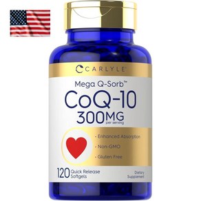 칼라일 코엔자임 코큐텐 CoQ10 300mg 120정, 1개