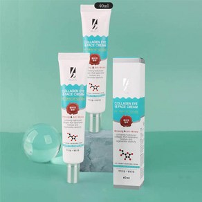 주름개선 볼륨탄력 콜라겐 페이스 & 아이크림 40ml, 1개