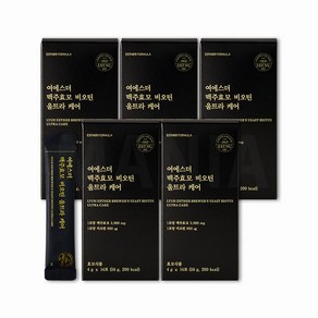 여에스더 맥주효모 비오틴 울트라 케어 5박스, 56g