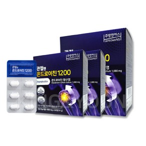 관절엔 콘드로이친 1200 900mg x 60정/ 3박스, 60정, 3개