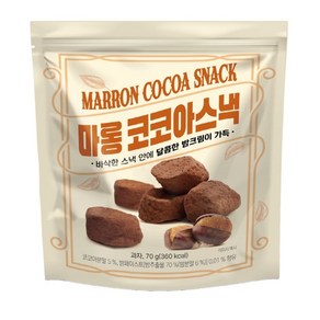 다롱 코코아스낵, 2개, 70g